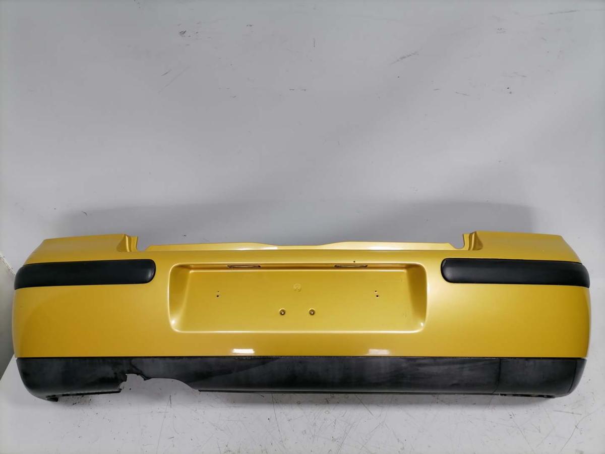 VW Golf 4 Cabrio Stoßstange Stoßfänger hinten LA1U Futuragelb Facelift BJ98